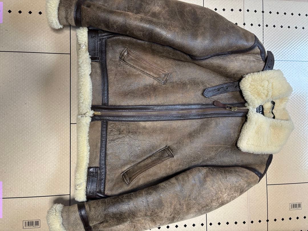 Schott Type B-3 シープスキン ミリタリージャケット サイズ42