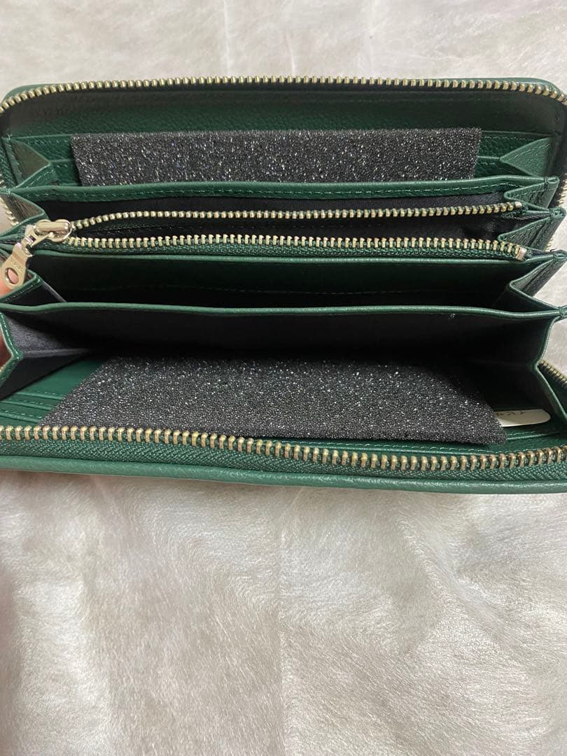 イビサ　MUNDO メッシュ長財布　ラウンドファスナー