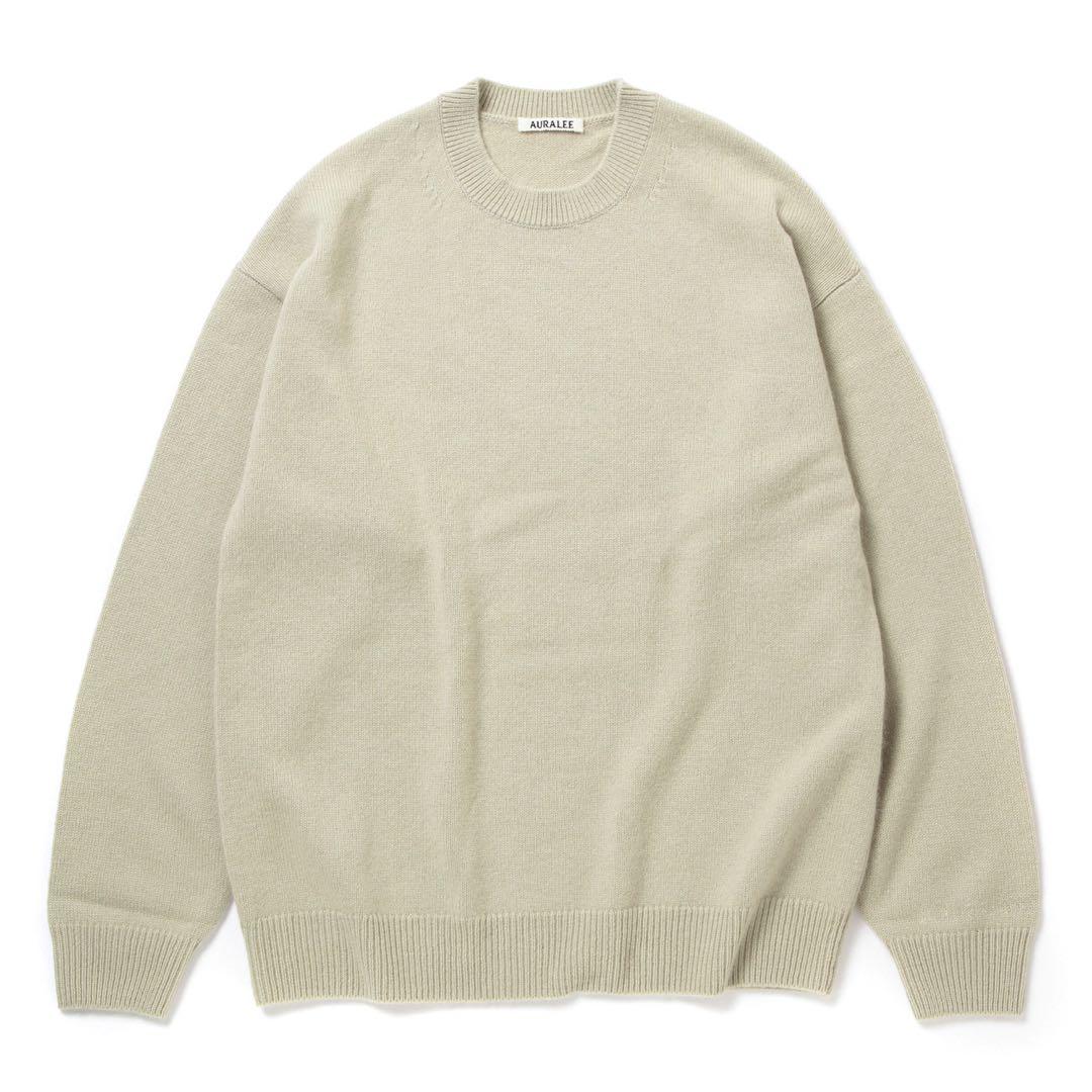 23AW AURALEE Baby Cashmere Knit P/O サイズ3
