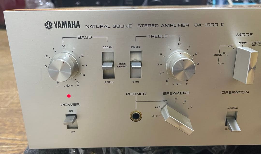 に*須様 YAMAHA CA-1000II プリメインアンプ
