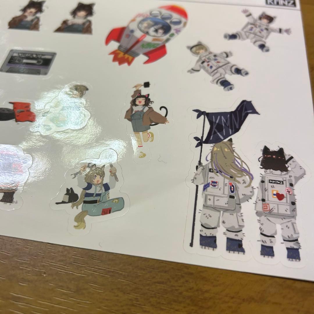 【未開封】KMNROUND CD KMNZステッカー等セット