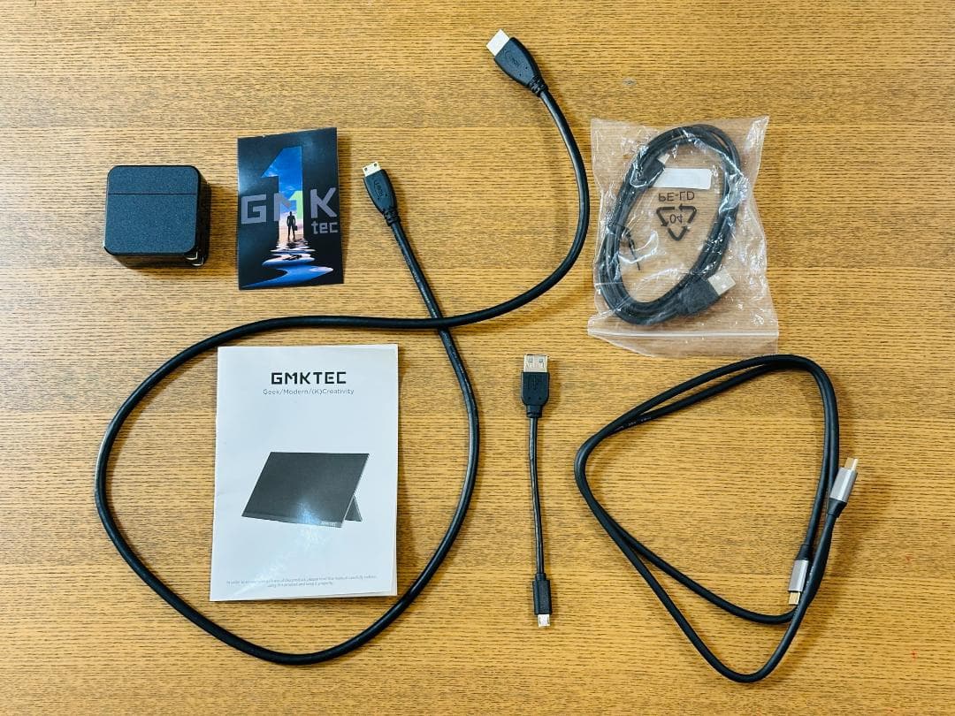 GMKtec 14インチ 4K モバイルモニター タッチ対応 Switch