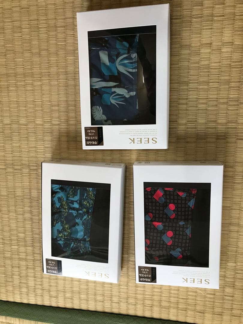 SEEK ボクサーパンツ Lサイズ 3点セットGunze L