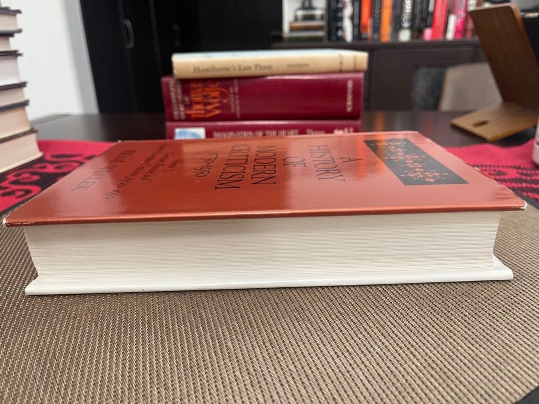 洋書 A HISTORY OF MODERN CRITICISM 1750-1950