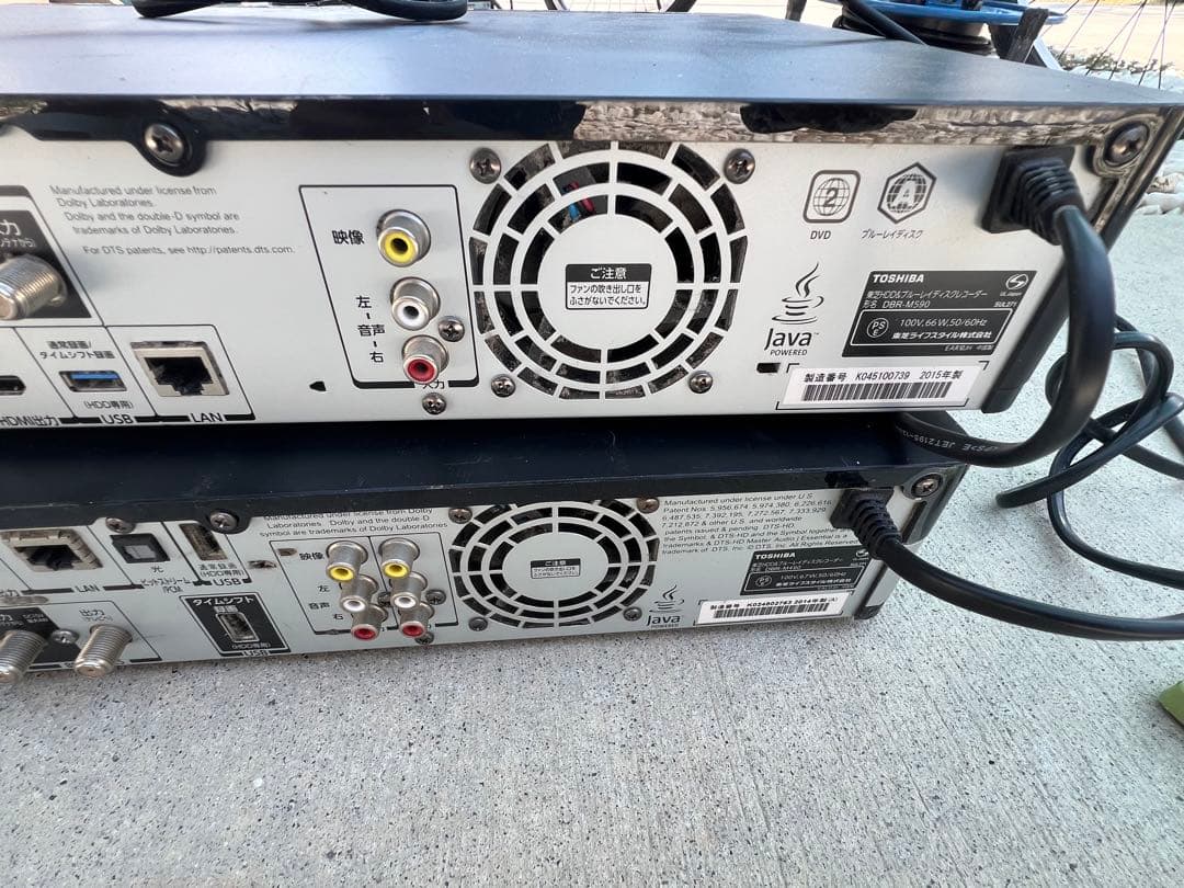 TOSHIBA REGZA DBR-M590、490ブルーレイレコーダー