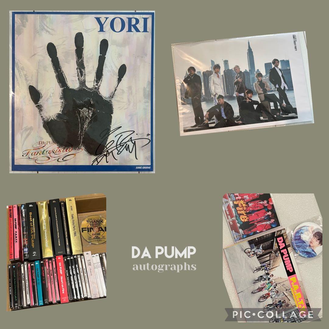 【バラ売り可】DA PUMP YORI手形色紙特典ミラー写真集DVDCDセット