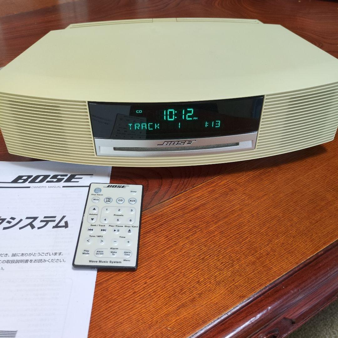 Bose Wave Music System動作品純正リモコン·電源コード取説