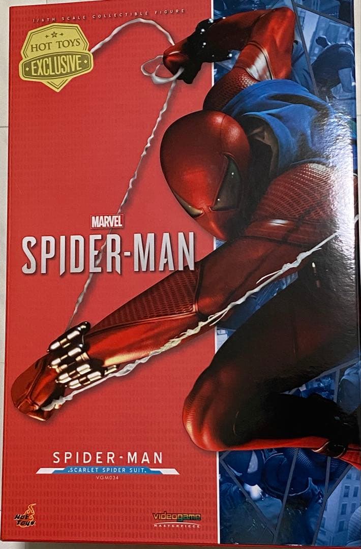 ホットトイズ スカーレット・スパイダーマン ビデオゲームマスターピース