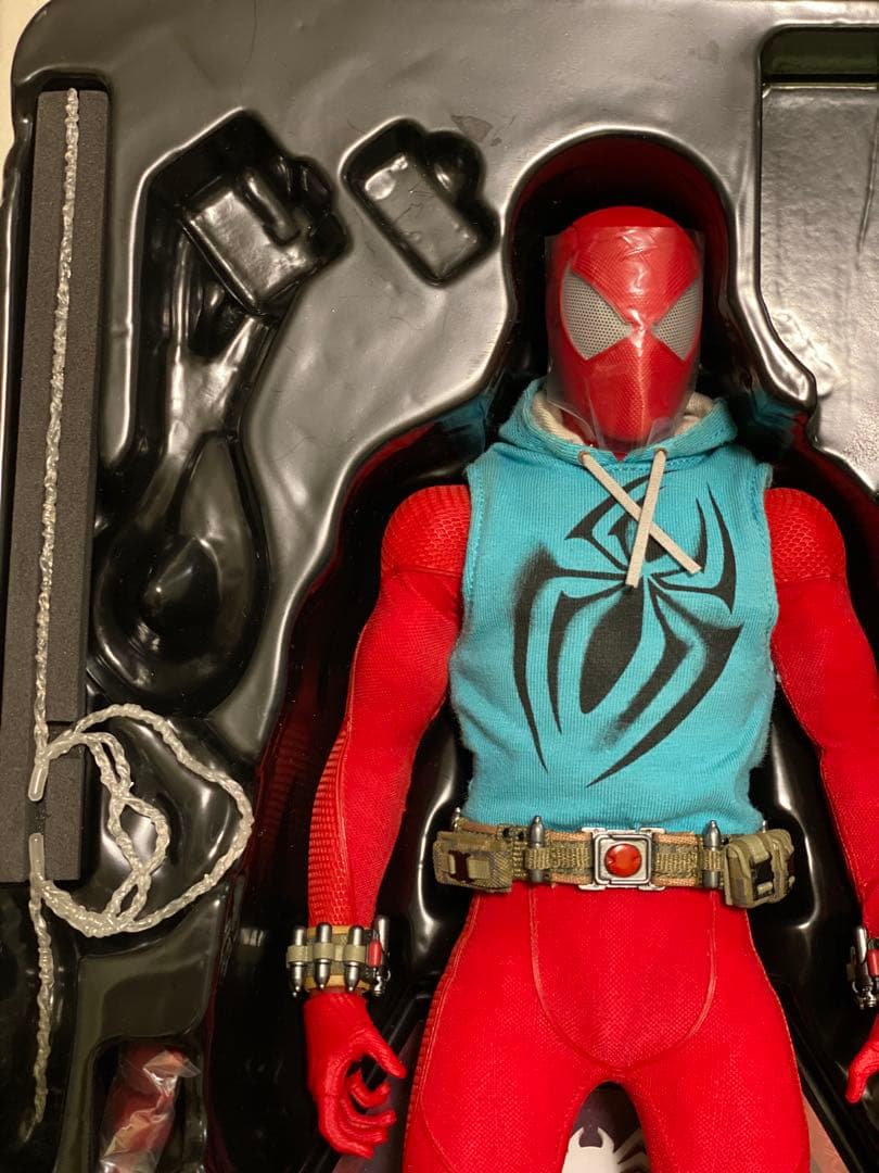 ホットトイズ スカーレット・スパイダーマン ビデオゲームマスターピース