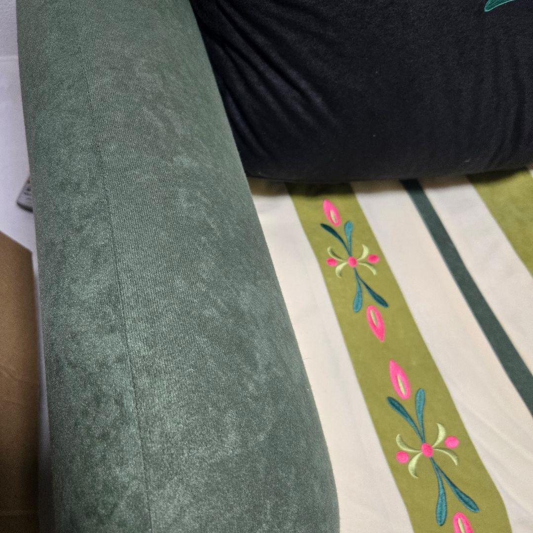 アナと雪の女王 ソファ 2人掛け ディズニー 刺繍デザイン クッション付き