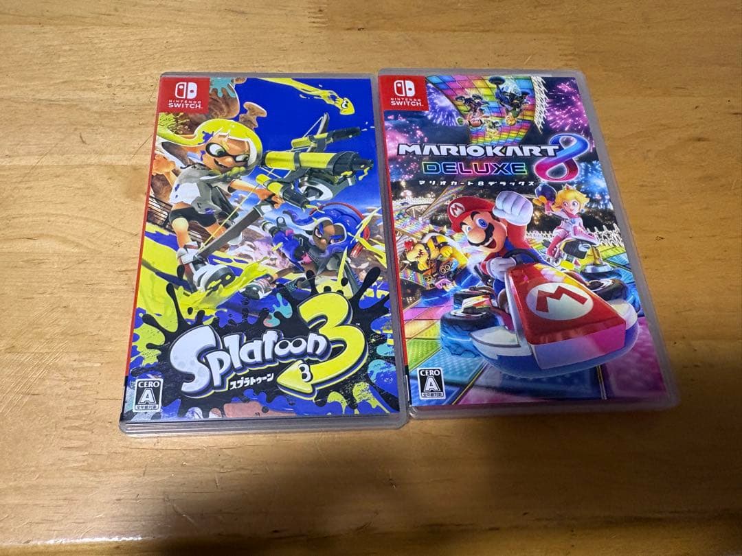 スプラトゥーン3 マリオカート8デラックス セット