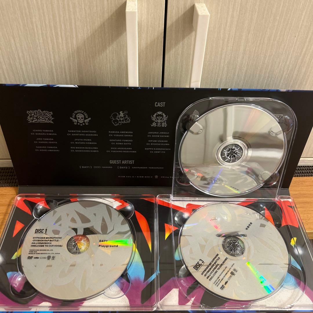 【DVD】3枚組 ヒプノシスマイク4th LIVE@オオサカ