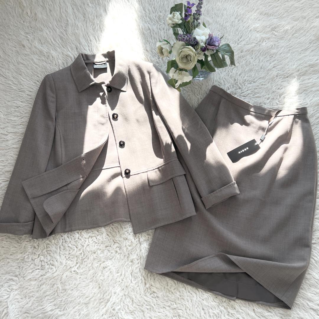 新品未使用★AKRIS★ヴァージンウール★セットアップスーツ