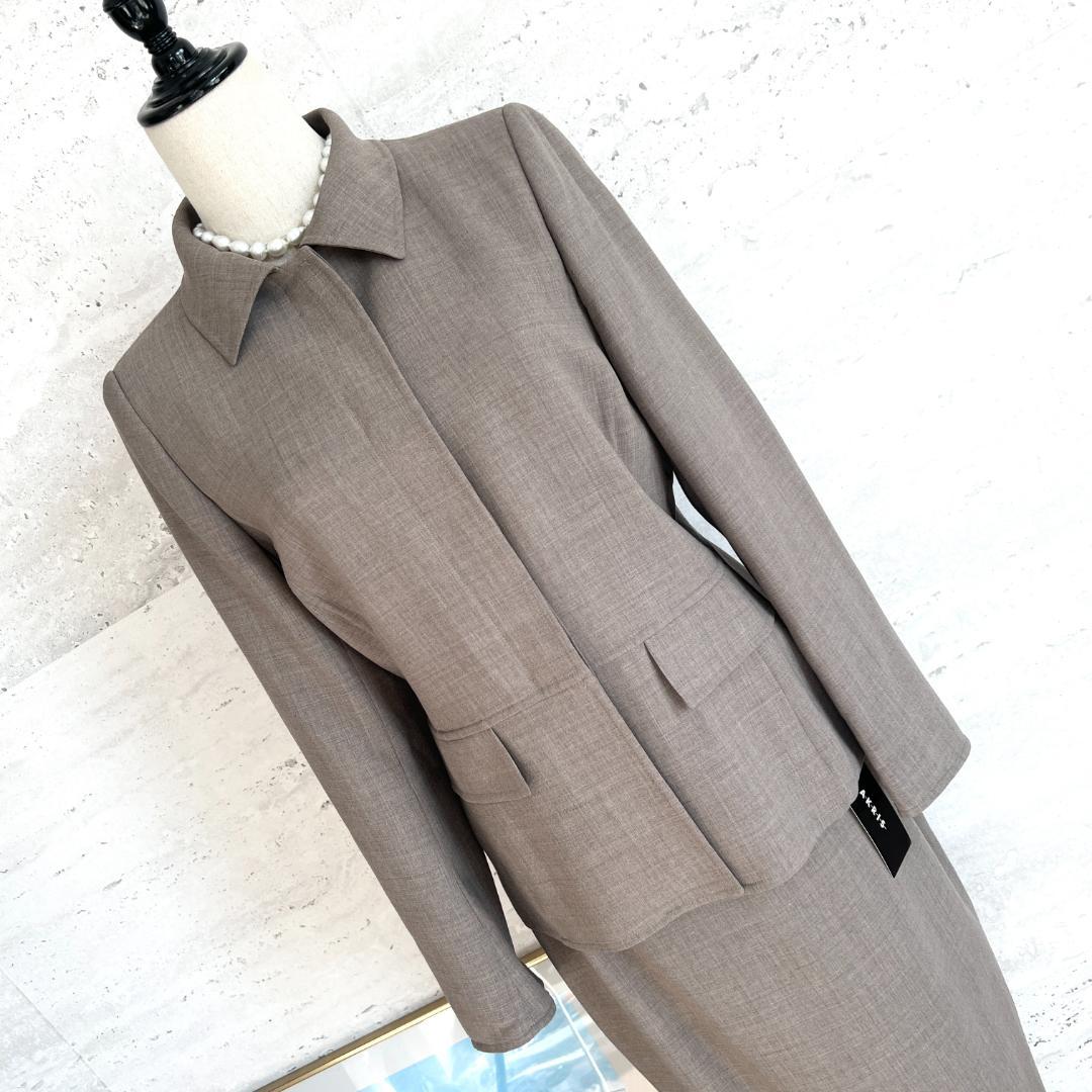新品未使用★AKRIS★ヴァージンウール★セットアップスーツ