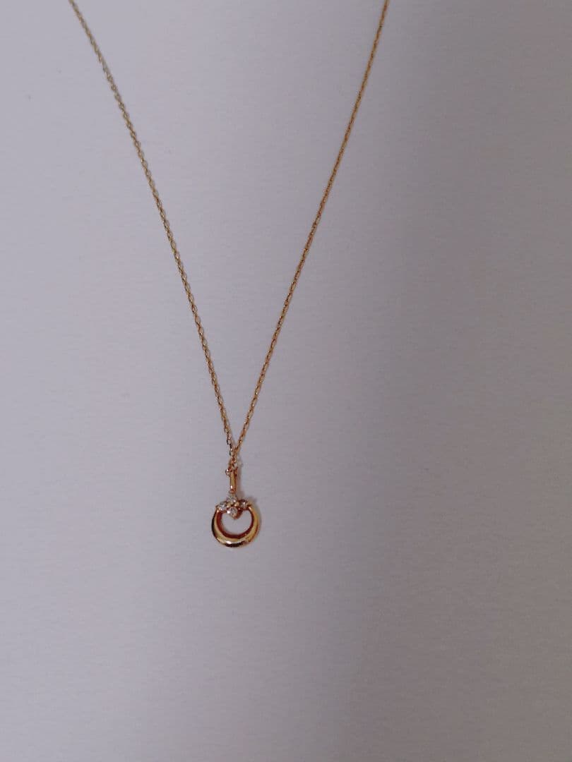 M*A様 ☆美品☆cui-cui K10YG ダイヤモンド ネックレス