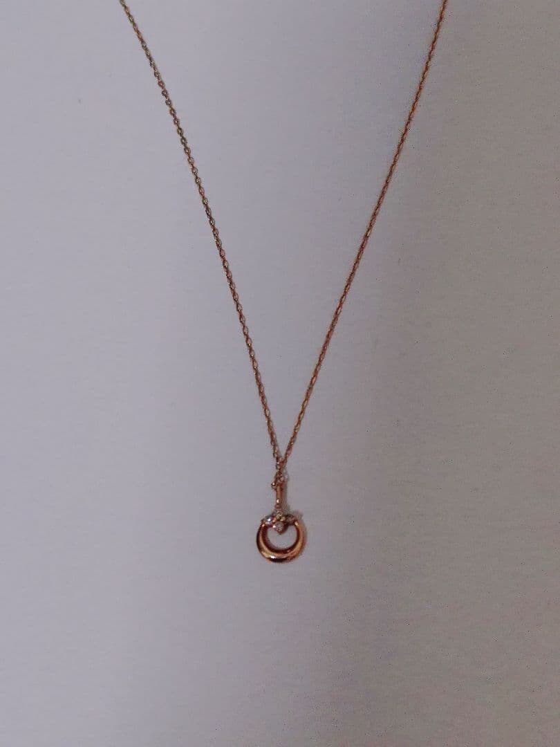 M*A様 ☆美品☆cui-cui K10YG ダイヤモンド ネックレス