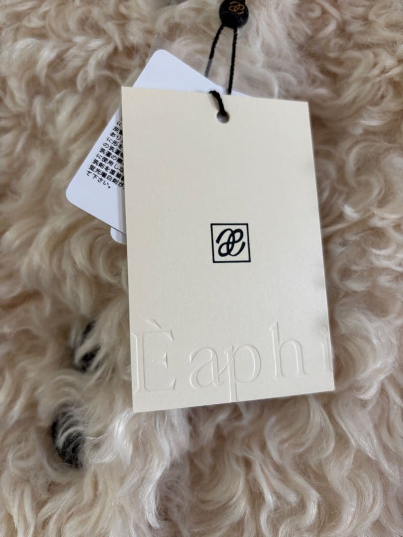 新品タグ付き　EAPHI ASYMMETRY BOA COAT