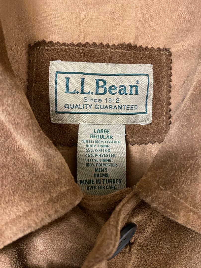 希少 L.L.BEAN スウェード カバーオール ワークジャケット