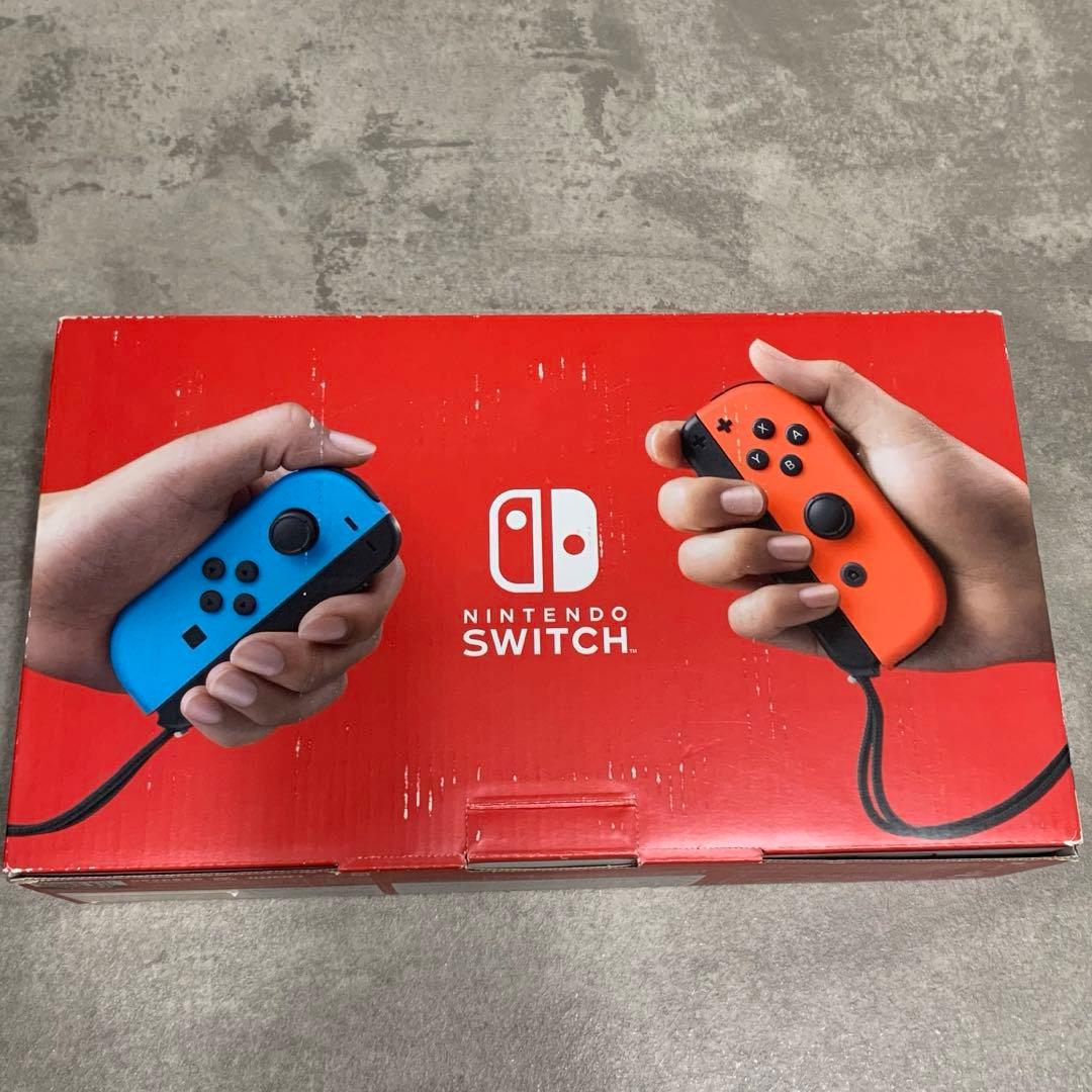 Nintendo Switch 本体 ネオンブルー/ネオンレッド バッテリー強化