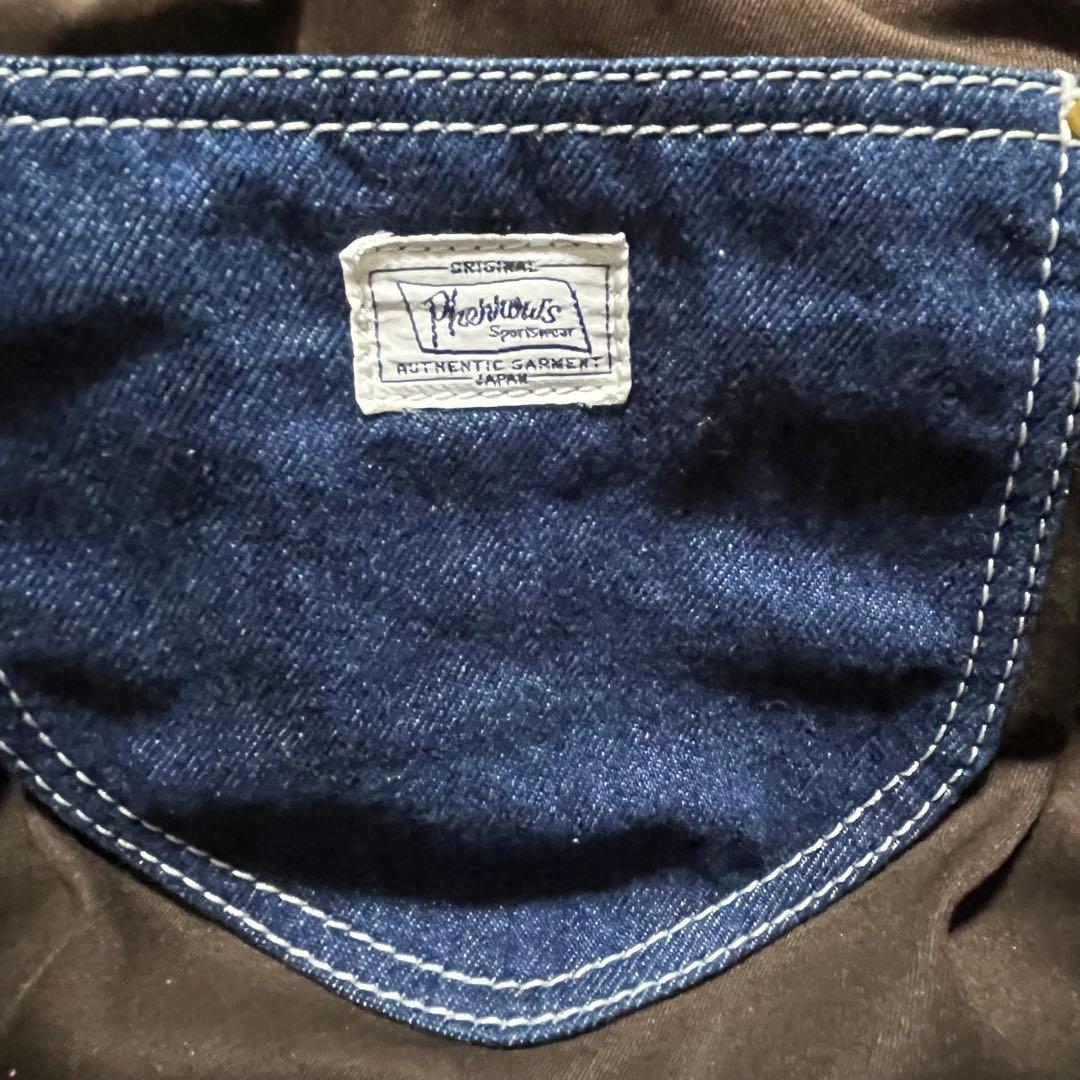 Pherrow's フェローズ デニムバッグ ボストンバッグ