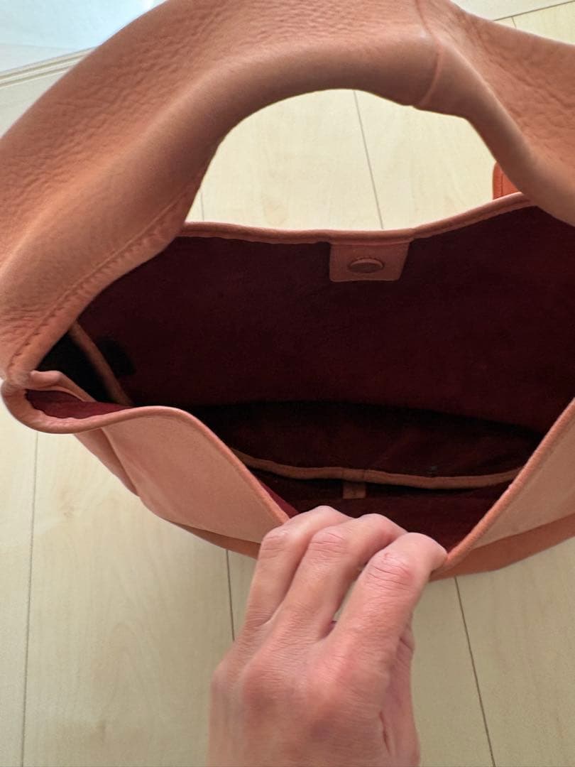 【LOEWE】ピンク　ハンドバッグ