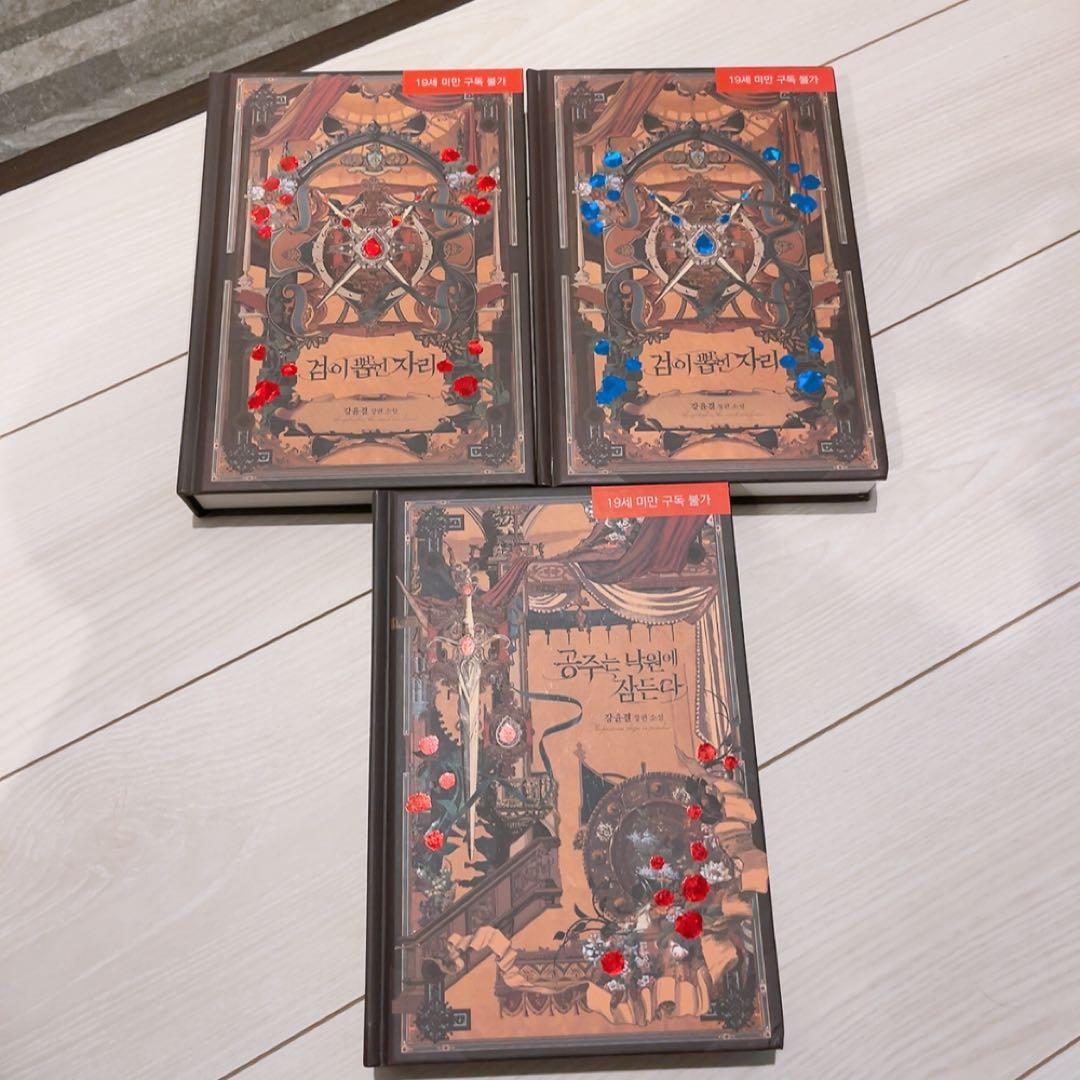 검이 뽑힌 자리　/ 공주는 낙원에 잠든다 韓国語小説