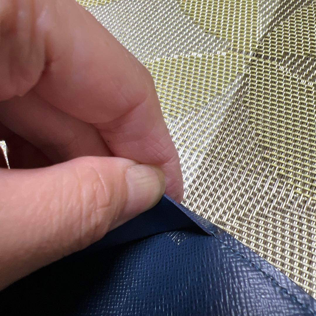 名刺入れ LOUIS VUITTON タイガ紺色