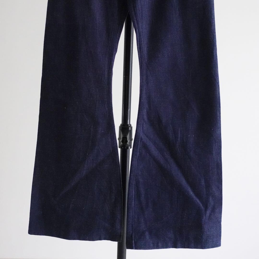 1970s USNavy Seafarer デニムセーラーパンツ　巻きパンNOS