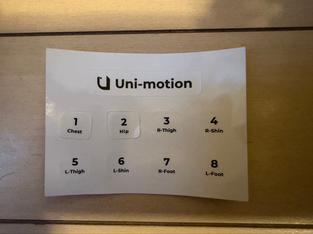 (中古)Uni-motion フルトラ6点セット　(少しの傷や汚れ、使用跡あり)
