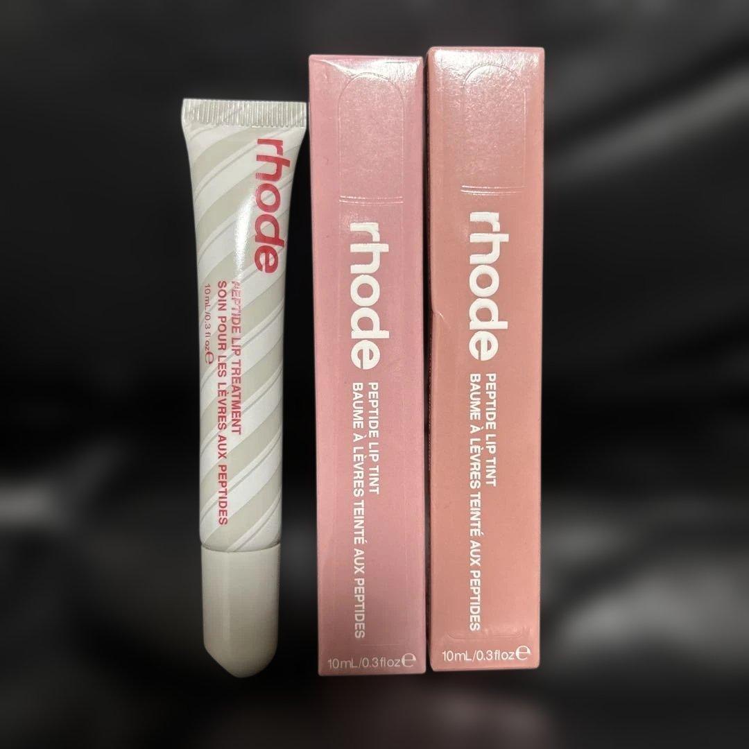 【新品】rhode ペプチドリップ ティントリップグロス 3set