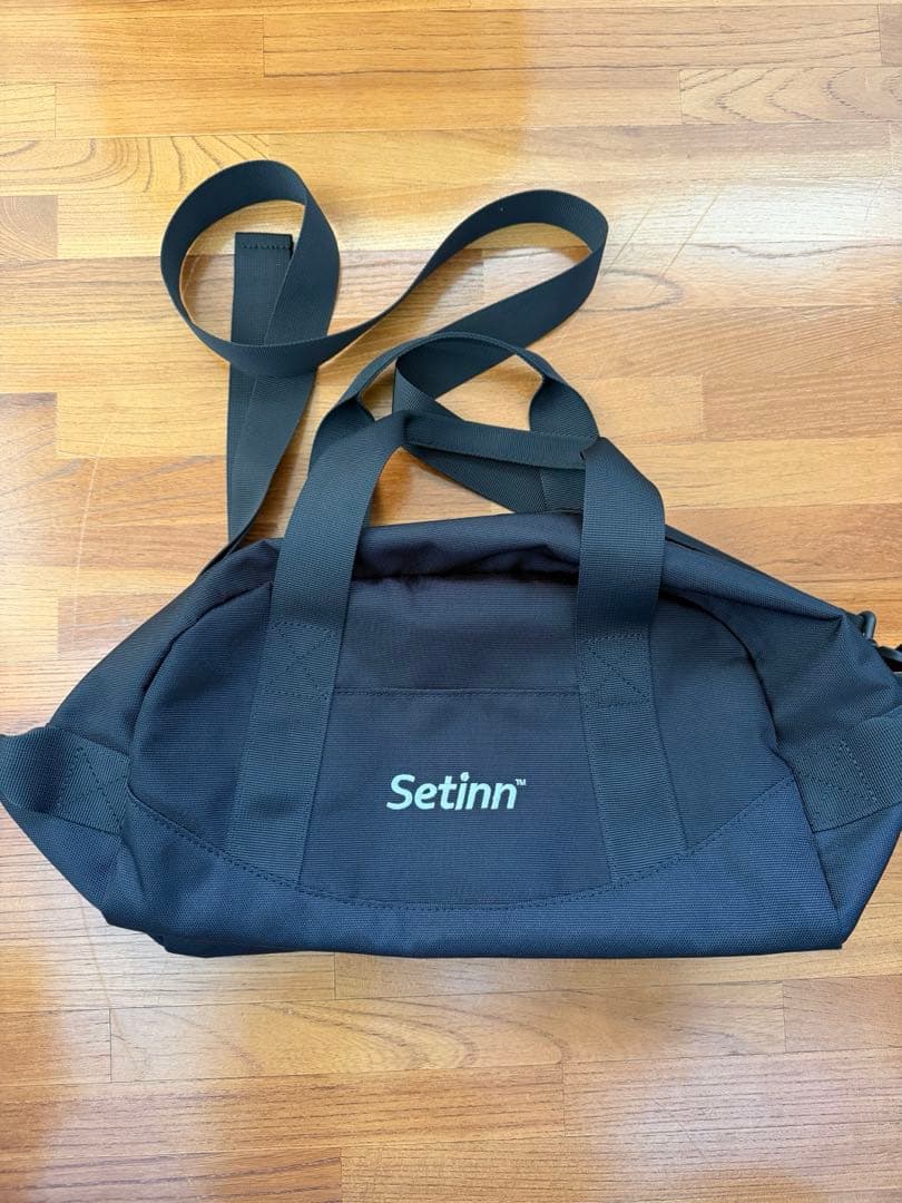 setinn セットイン トレーナーバッグ ブラック BEAMS