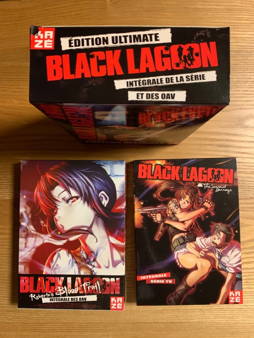 BLACK LAGOON 1期&2期&OVA(3期) DVD-BOX 全29話