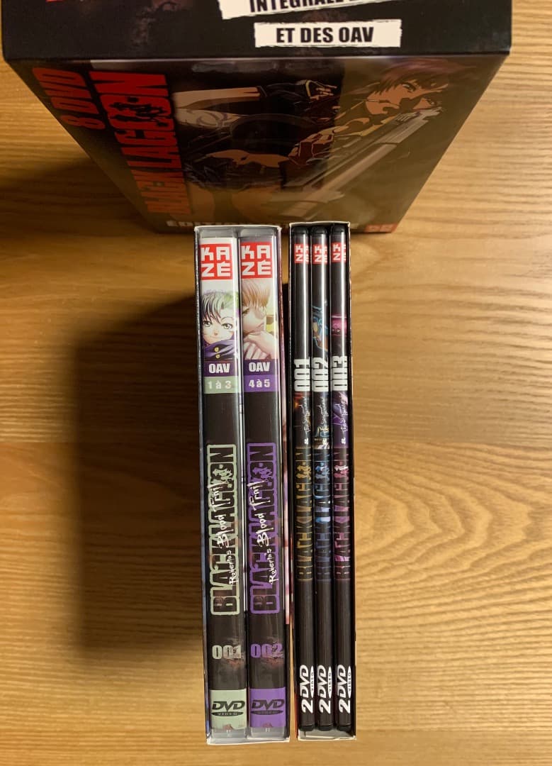 BLACK LAGOON 1期&2期&OVA(3期) DVD-BOX 全29話