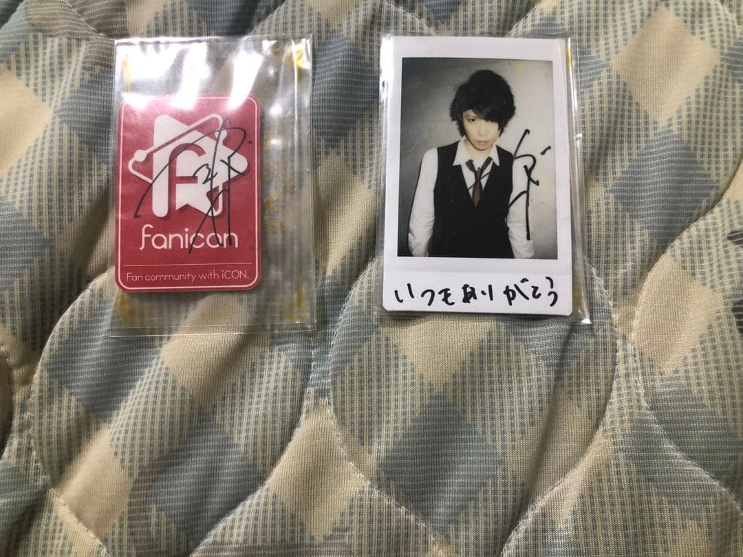シド マオFanicon サイン入りチェキ＆サイン入りステッカー