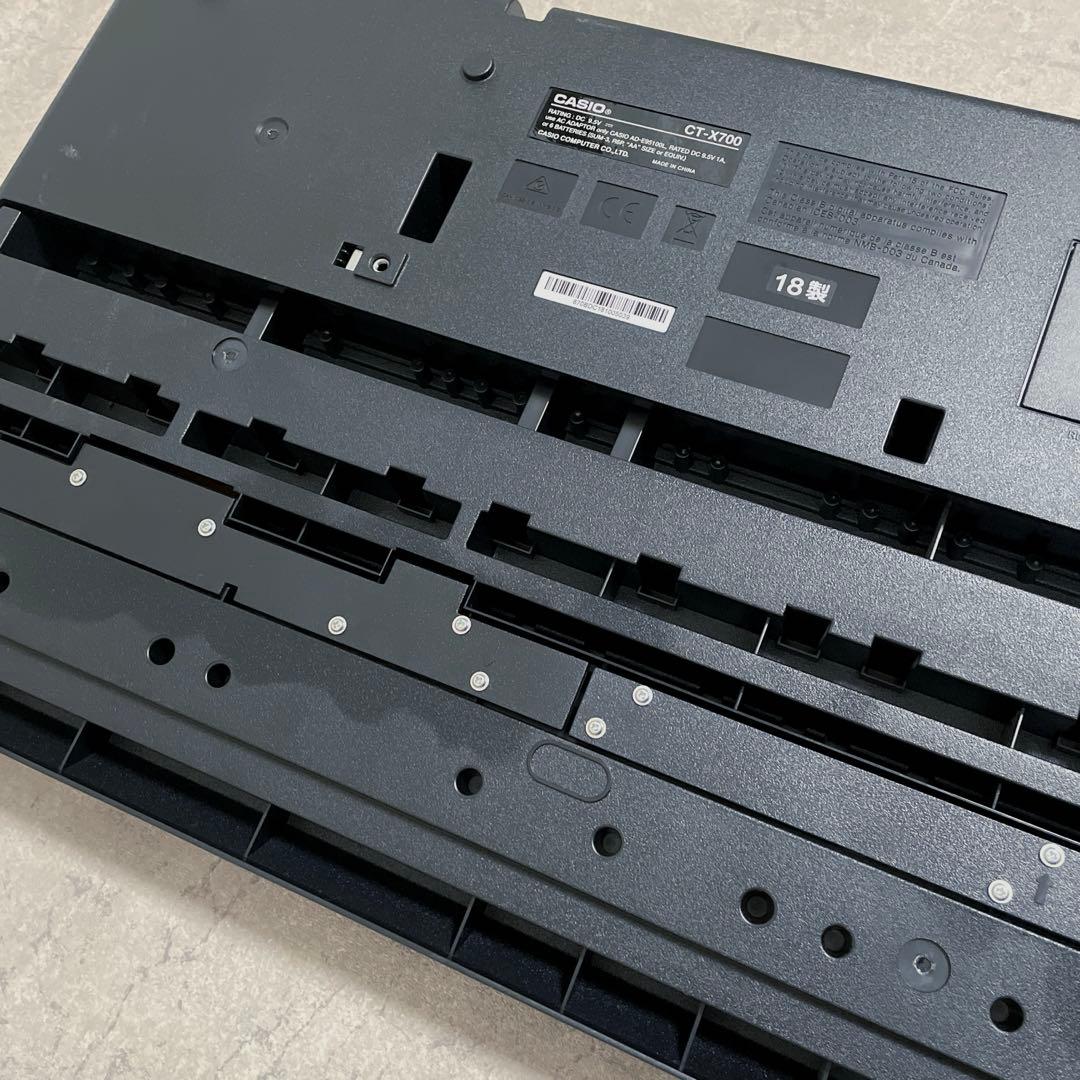 【12/16まで】CASIO CT-X700 キーボード 61鍵盤 2018年製