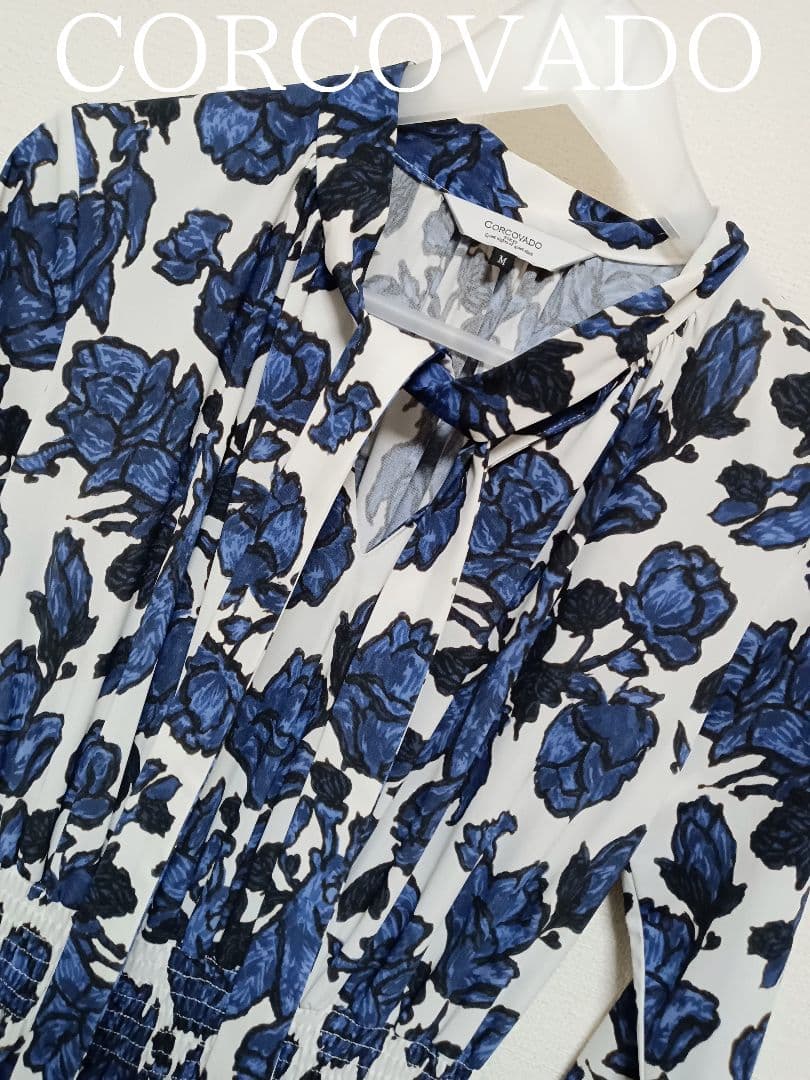 CORCOVADO ボウタイリボンドレス ワンピース