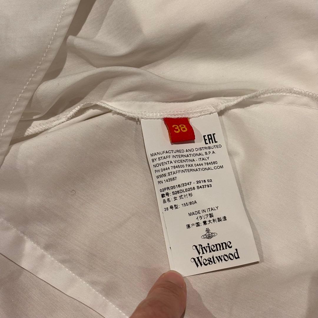 あ*う様 長袖シャツ　白　ヴィヴィアンウエストウッド　Vivienne West