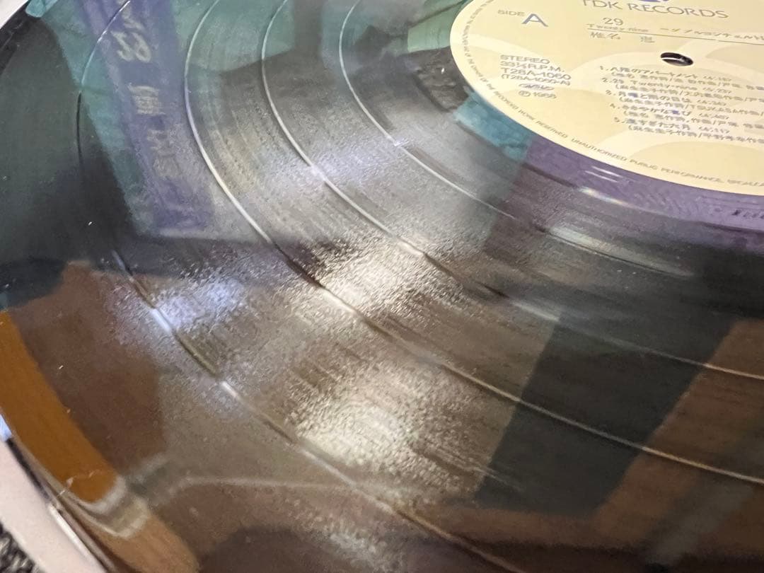 LP邦楽　椎名恵 29 Twenty-nine T28A-1060 帯付1988