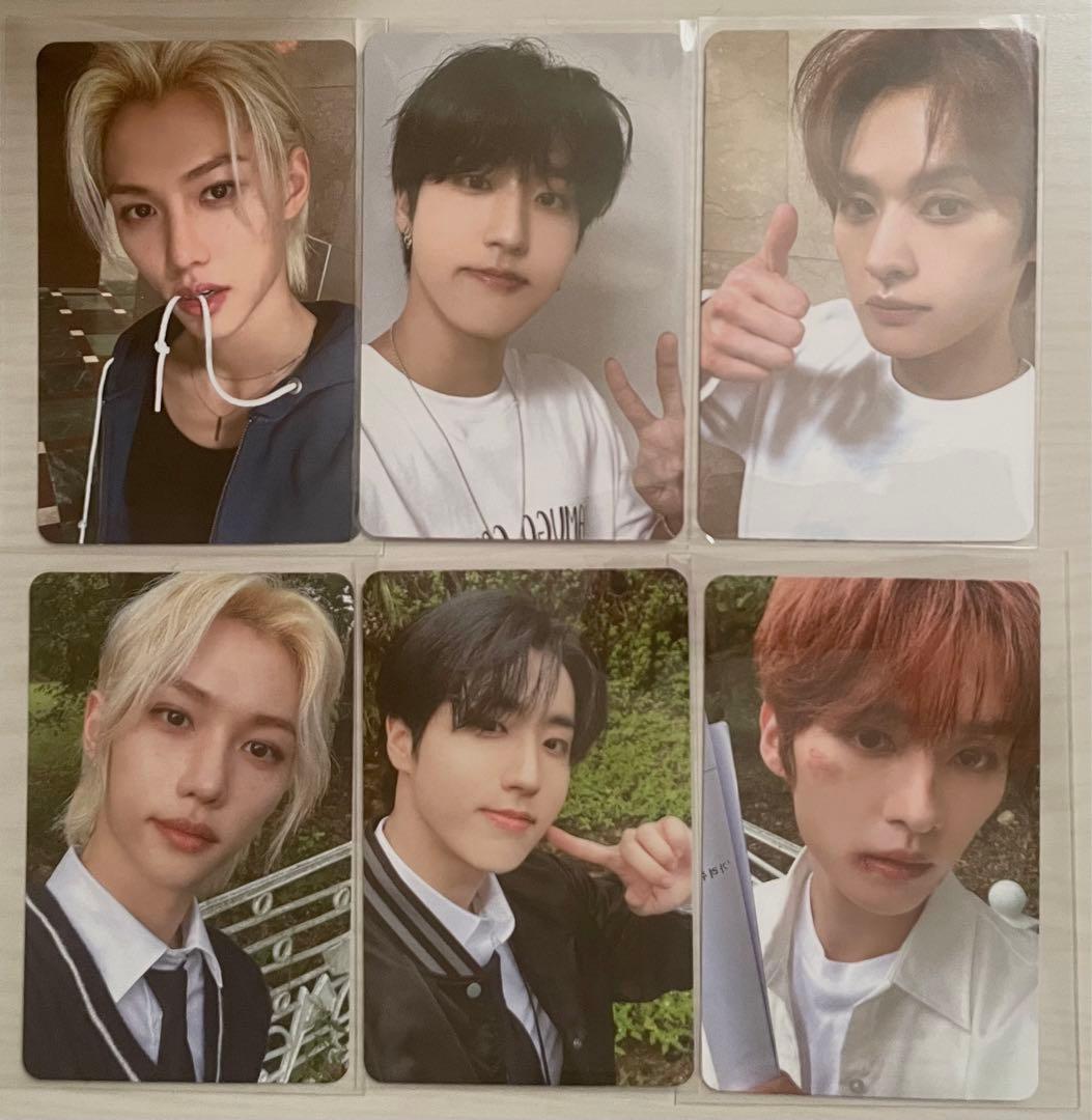 スキズ トレカ 公式 サウェ ポップアップ ポプアプ リノ フィリックス 制服