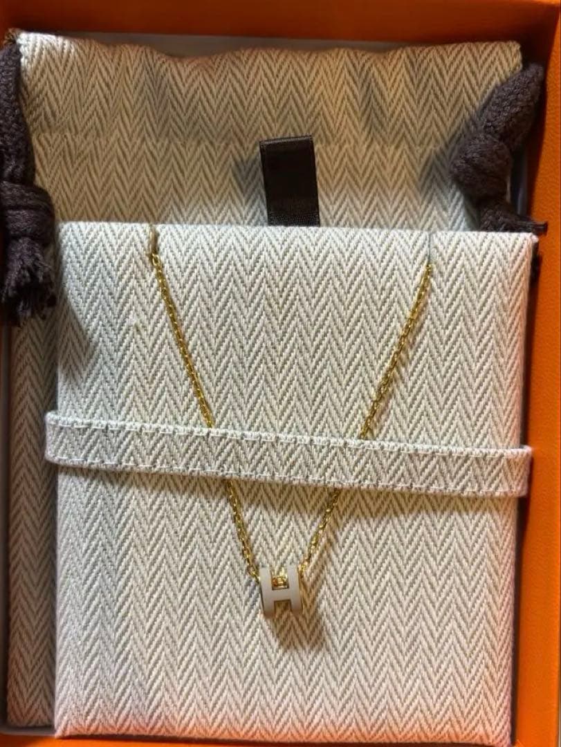 HERMES ポップH ミニ ネックレス