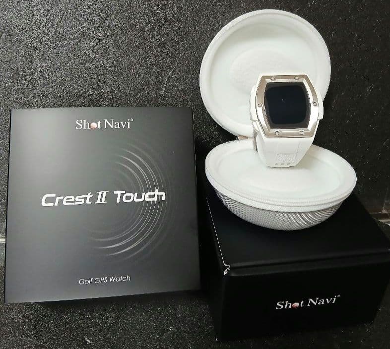 Shot Navi Crest II Touch ゴルフ GPS ウォッチ