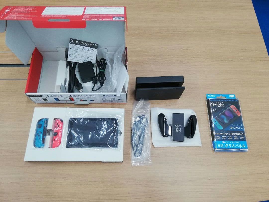 Nintendo Switch 本体 初期化済み　美品　リングフィット付き