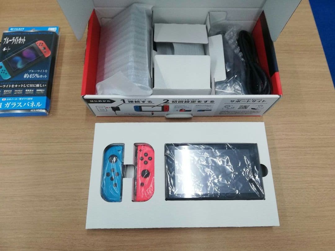 Nintendo Switch 本体 初期化済み　美品　リングフィット付き