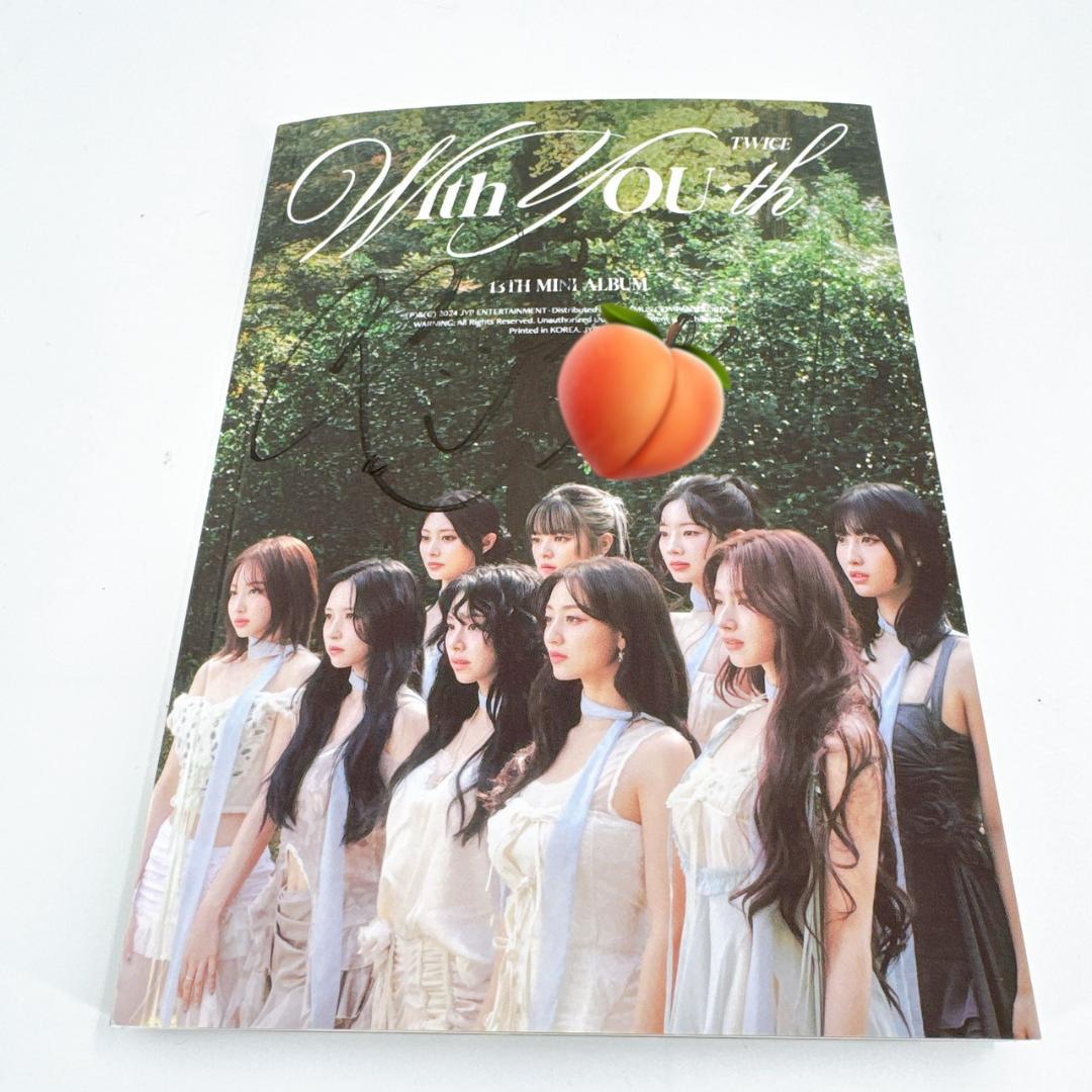 TWICE With YOU-th サイン入りアルバム サイン CD モモ