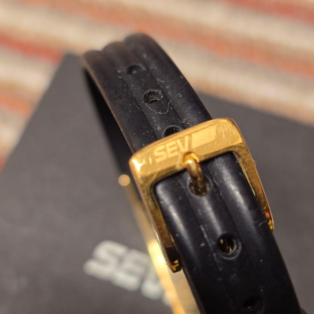 SEV ブラック ゴールド ブレスレット2G
