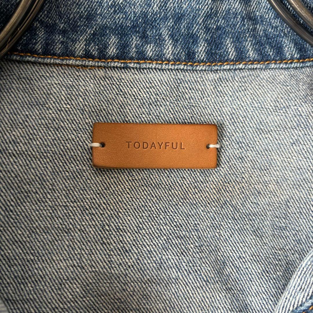 【美品】トゥディフル Cuffstrap Denim デニムジャケット バルーン