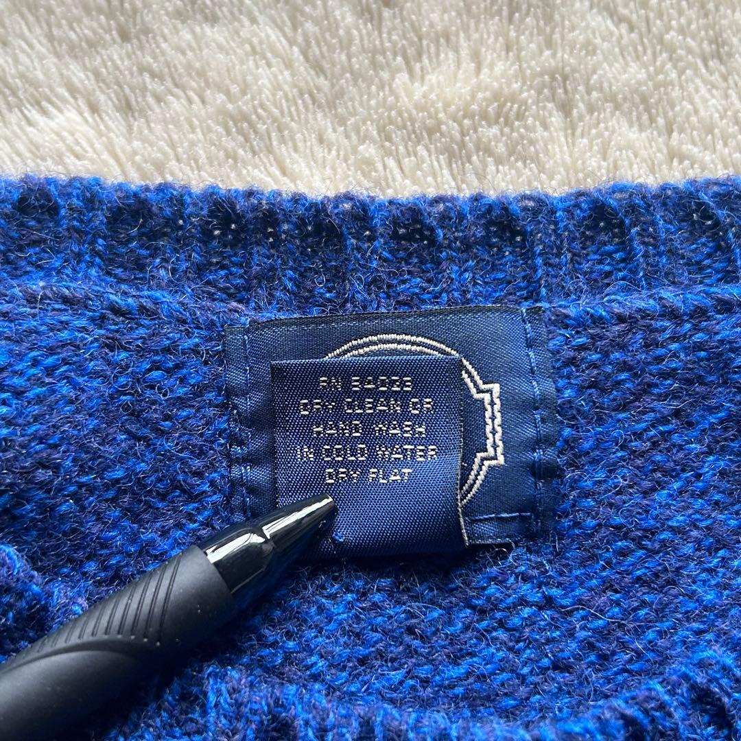 希少 80s OLD GAP シェットランドウールニット スコットランド製