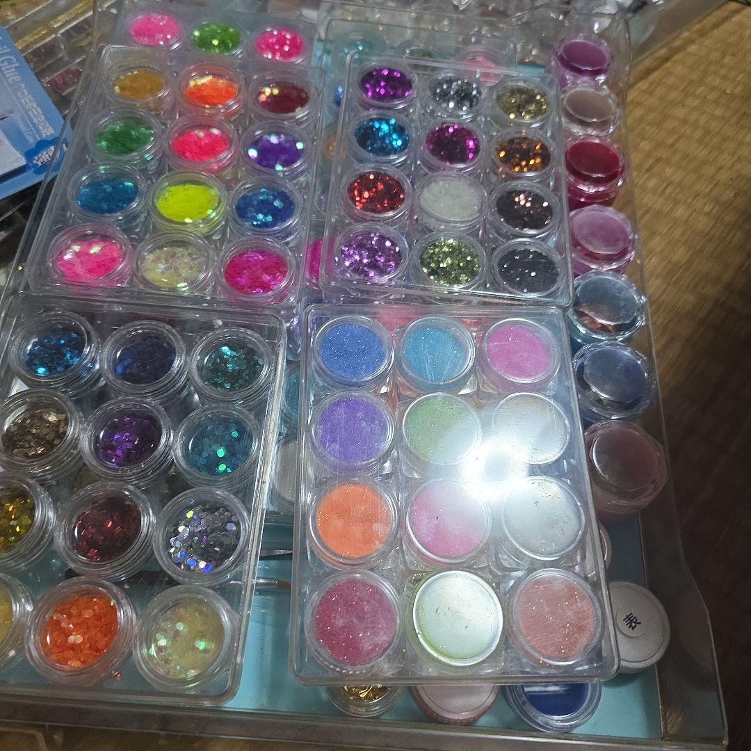 ネイル ラメパウダー、色々 大量