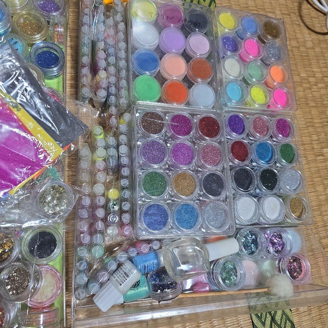 ネイル ラメパウダー、色々 大量