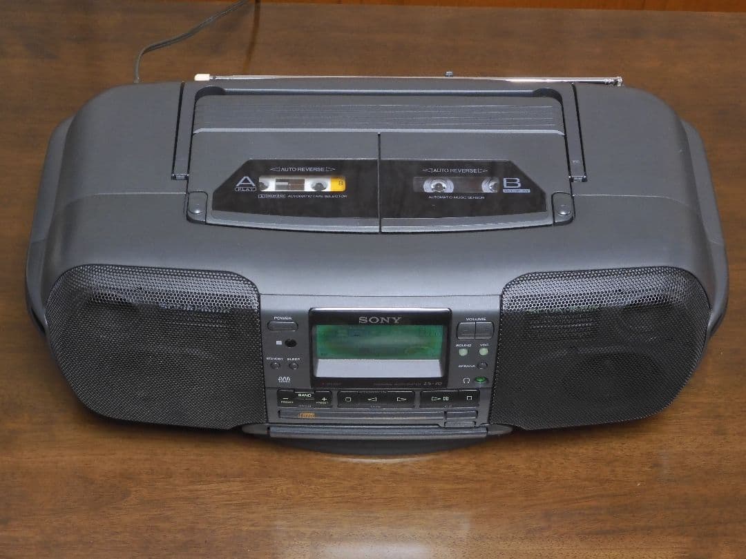 SONY ソナホーク ZS-70 バブルラジカ CDラジカセ